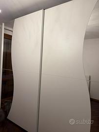 Armadio in frassino bianco 13 mesi di vita