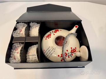 Set da tè cinese nuovo in ceramica