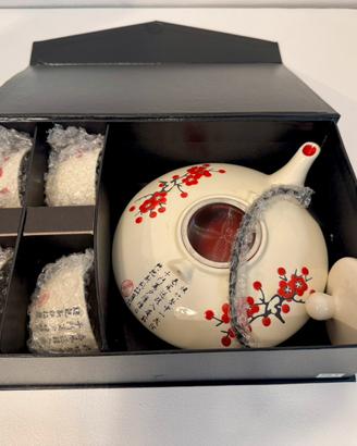 Set da tè cinese nuovo in ceramica