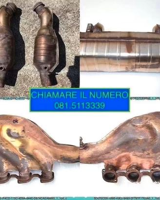 Ferrari 360 f430 catalizzatori collettori scarico