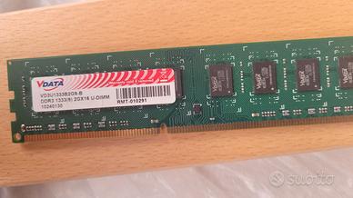 2 GB DDR3 RAM 240-pin PC3-10600U