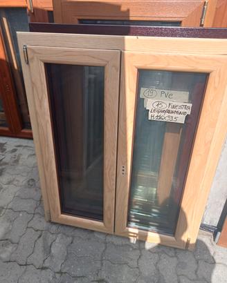 €180!!!!! finestra legno/alluminio 