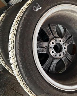 cerchi bmw 17 con gomme invernali