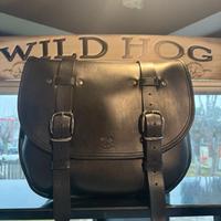 Borsa in cuoio Wild Hog, modello HD Solo
