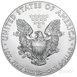 monete silver eagle