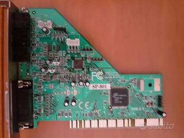 Scheda Audio Fortemedia SP-801 retro PC