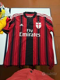 Maglietta originale Milan, calciatore De Jong