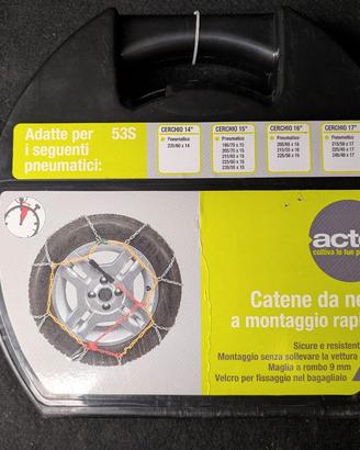 Catene da neve nuove Acter KNS-95