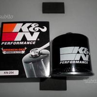 Filtro olio wrench off K&N per moto honda triumph