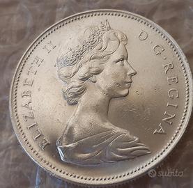 dollaro canada 1966 argento 800