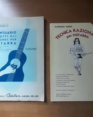 Libri/ Corso per chitarra, varie edizioni 
