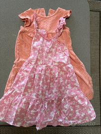 Set 2 abiti bambina 5-6 anni