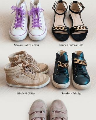 Lotto scarpe bambina 30