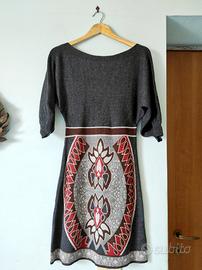 Liu Jo - Taglia 42 - Miniabito misto lana cashmere