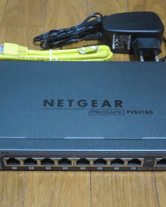 Firewall NETGEAR FVS318G ProSAFE 8-Port Gigabit