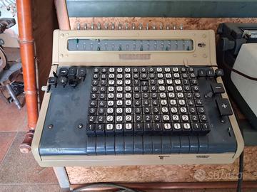 Calcolatrice Meccanica d'epoca Mercedes anni 40/50