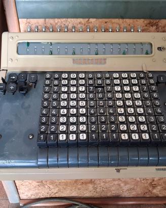 Calcolatrice Meccanica d'epoca Mercedes anni 40/50