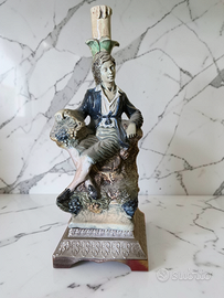 Raro Decanter Borghini Ceramica M Coronata 1900