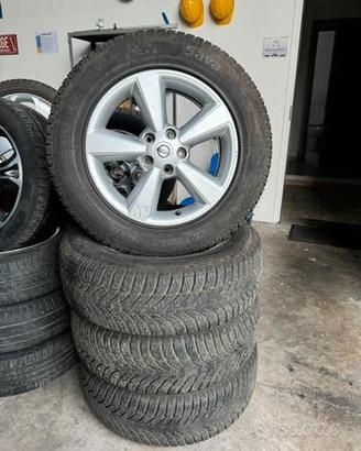 Cerchi Nissan X-Trail/Qashqai +gomme 225/65R17 M+S