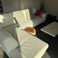 Divano in pelle con isola Divani e Divani Natuzzi