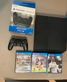 PlayStation 4, 1T di memoria piu giochi e joystick