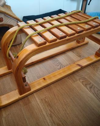 Slittino in legno
