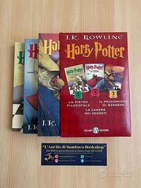 Harry Potter cofanetto prima edizione in brossura