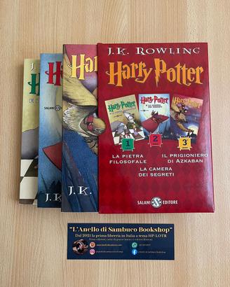 Harry Potter cofanetto prima edizione in brossura