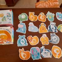 Il gioco degli abbracci tessere animali Clementoni