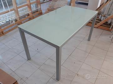 Tavolo allungabile in vetro 80x140