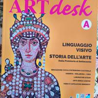 libri scuola media arte "Art Desk"
