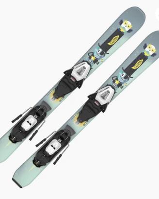 SALOMON T1 JR XS + C5 GW sci per bambini 70cm