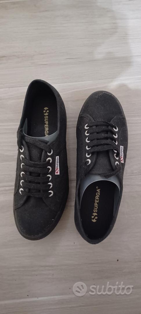 Superga suola shop alta nere