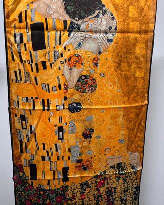 Stola 100% Seta ars mundi - Gustav Klimt (Il Bacio