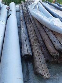 trovi  in legno 