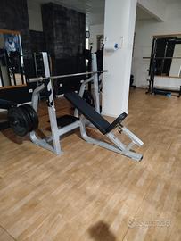 panca piana panca inclinata palestra