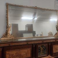 Credenza Monumentale Stile Impero con Specchiera