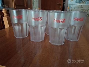 set 6 bicchieri coca cola 