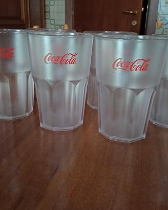 set 6 bicchieri coca cola 