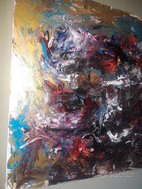 Quadro 50x50cm Fatto A Mano Da Artista Catalogato