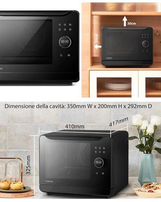 Forno elettrico TOSHIBA tradizionale e a vapore