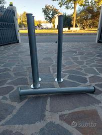 Gambe in metallo alte 70 cm ideali per creare tavo