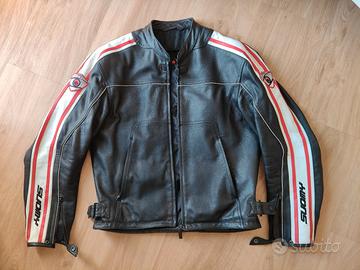 Giacca da moto in pelle Suomy
