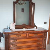 camera da letto in legno 