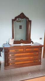 camera da letto in legno 