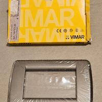 Placca Vimar Idea Rondò Metal Titanio art 16753.24