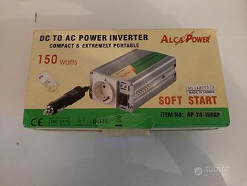 Inverter AlcaPower 150W da 24V a 220V - NUOVO