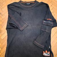 Felpa Adidas Originale Nera | Vintage 