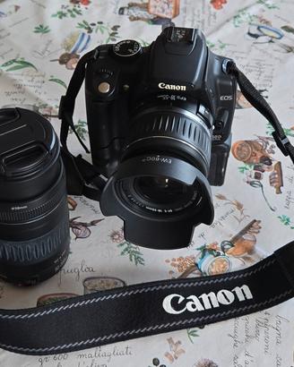 Canon eos 350d + due obbiettivi + Battery grip
