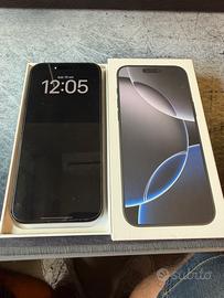 Iphone 16 pro max 256 gb black